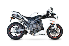 Yamaha YZF R1 (2009–2014) Scorpion Exhaust Serket Parallel Slip-on Pair - Carbon Fibre