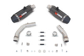 Yamaha YZF R1 (2009–2014) Scorpion Exhaust Serket Parallel Slip-on Pair - Carbon Fibre
