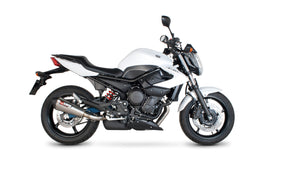 Yamaha XJ/XJ6 (2009–2016) Scorpion Exhaust Serket Taper Slip-on - Brushed Stainless