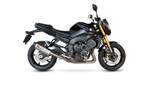 Yamaha FZ/FZ8 (2010–2016) Scorpion Exhaust Serket Parallel Slip-on - Brushed Stainless
