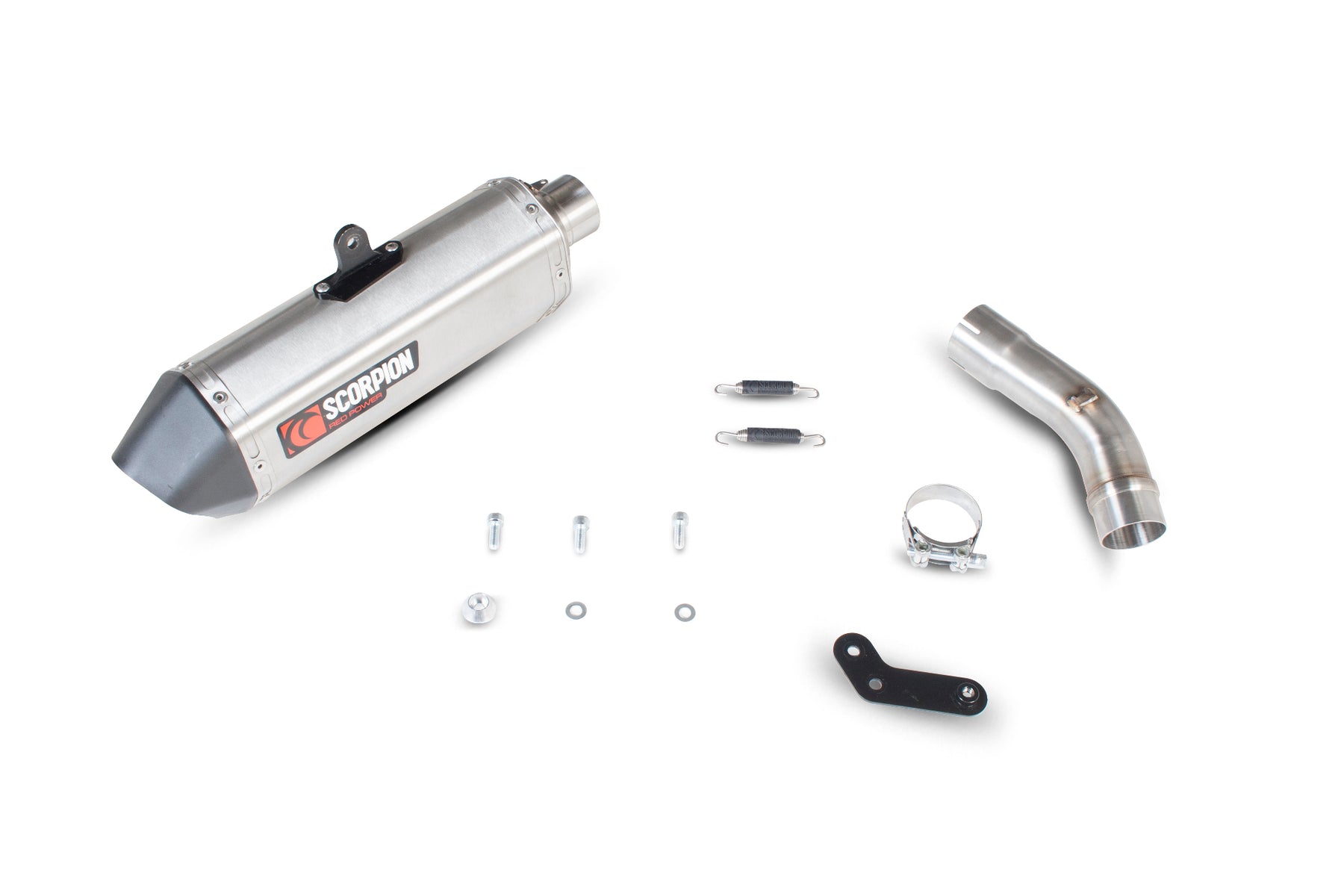 Yamaha FZ/FZ8 (2010–2016) Scorpion Exhaust Serket Parallel Slip-on - Brushed Stainless