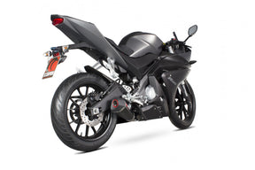 Yamaha YZF R125 (2014–2018) Scorpion Exhaust Serket Taper Full System - Carbon Fibre