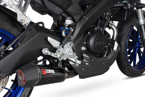 Yamaha MT-125 (2014–2019) Scorpion Exhaust Serket Taper Full System - Carbon Fibre