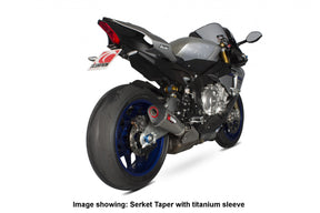 Yamaha YZF R1/R1M (2015–2019) Scorpion Exhaust Serket Taper Slip-on - Carbon Fibre