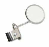 Vespa Lambretta Scooter Royal Alloy Scomadi Stadium Legshield Mirror Folding Type Round - Right Hand
