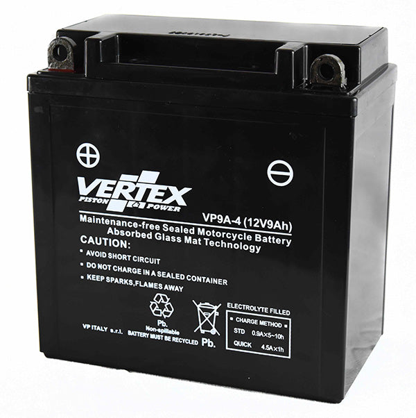 Scomadi TL TT 125-300 12V Heavy Duty Gel Battery Upgrade Sealed VERTEX