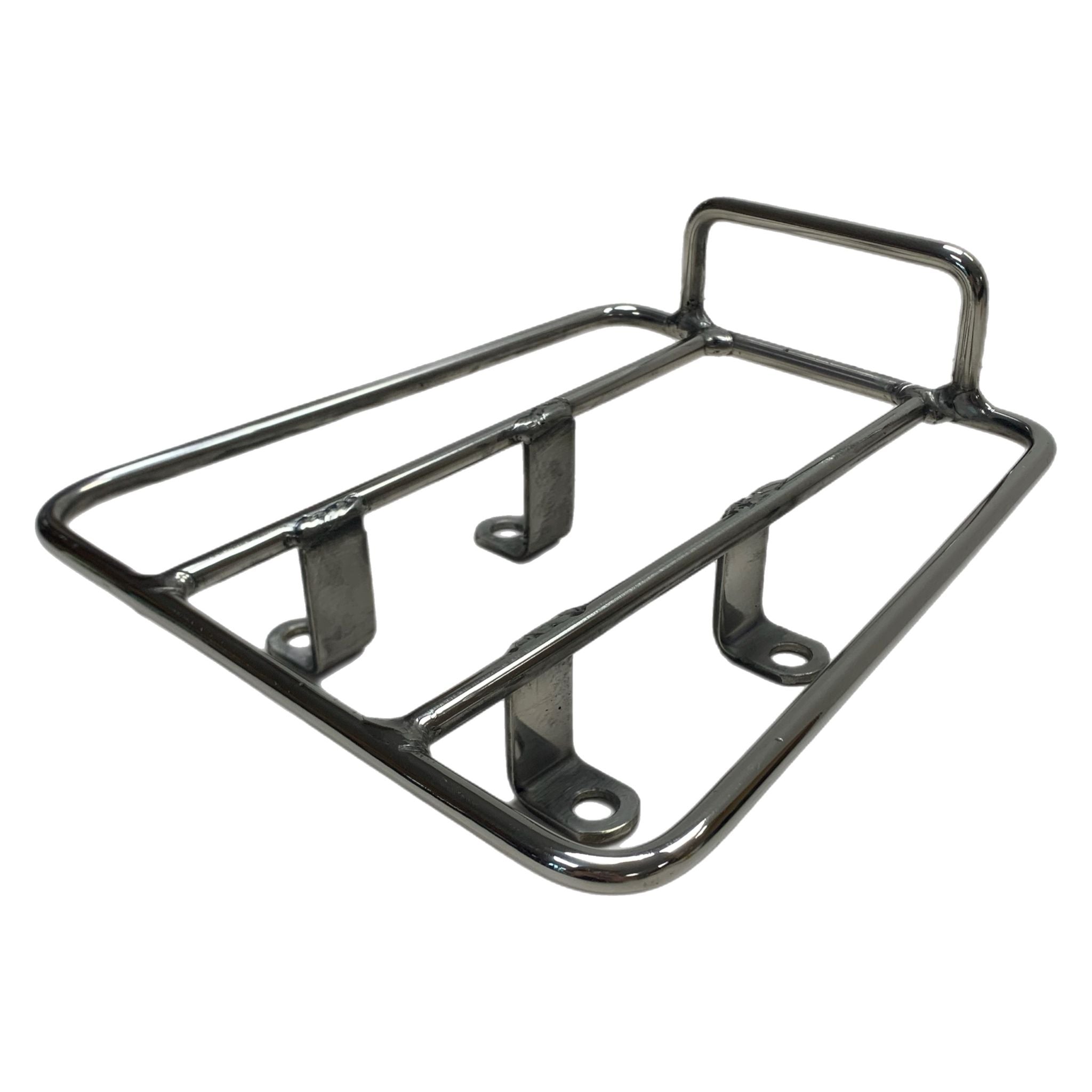 Royal Alloy GP 125-300cc Rear Sprint Rack - Polished Stainless Steel