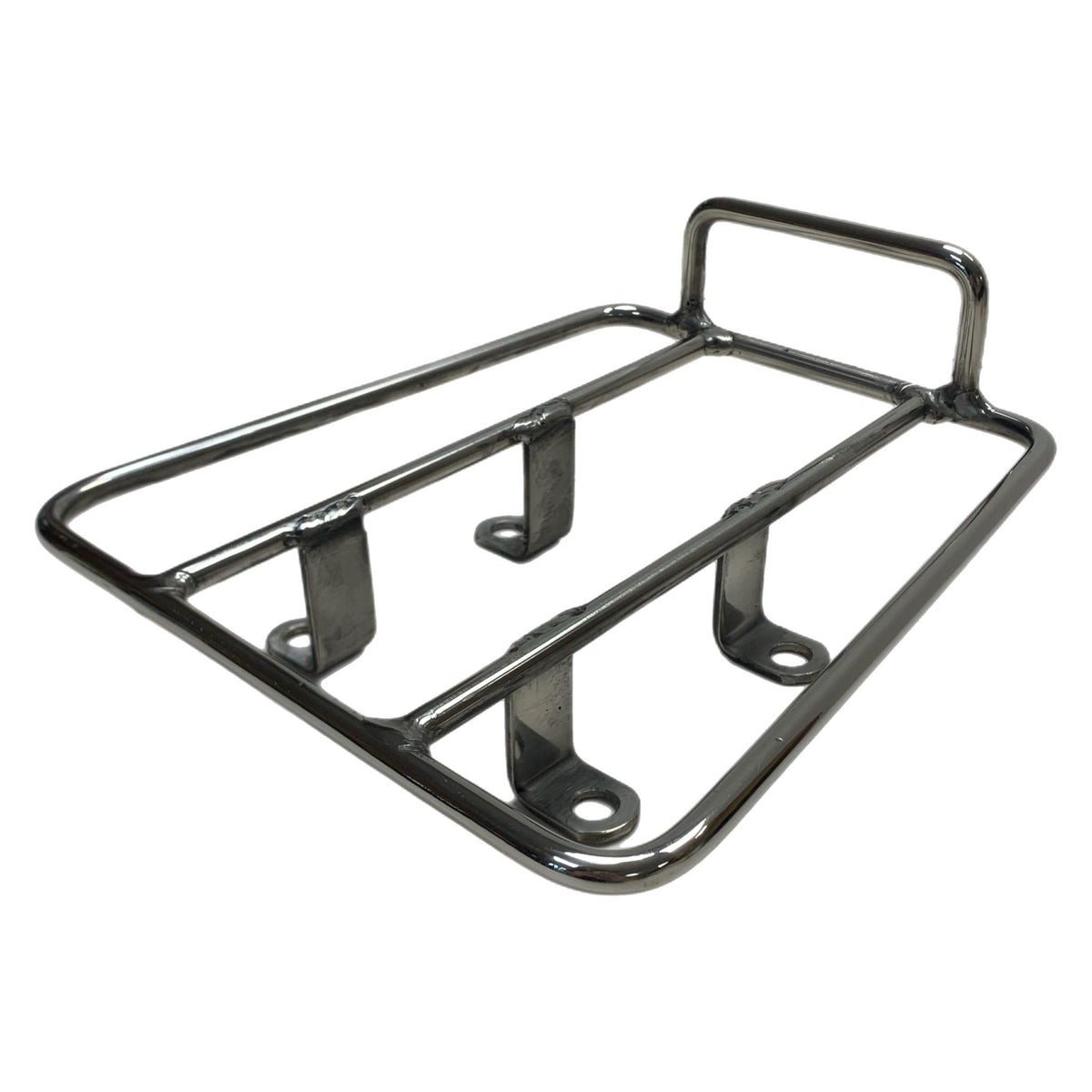 Royal Alloy GP 125-300cc Rear Sprint Rack - Polished Stainless Steel