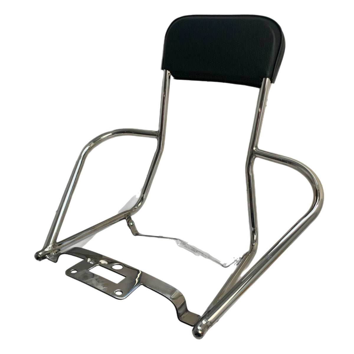 Royal Alloy GP 2 in 1 Backrest Carrier - Polished Stainless Steel
