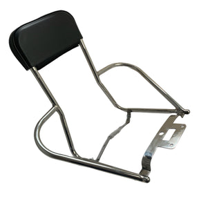 Royal Alloy GP 2 in 1 Backrest Carrier - Polished Stainless Steel