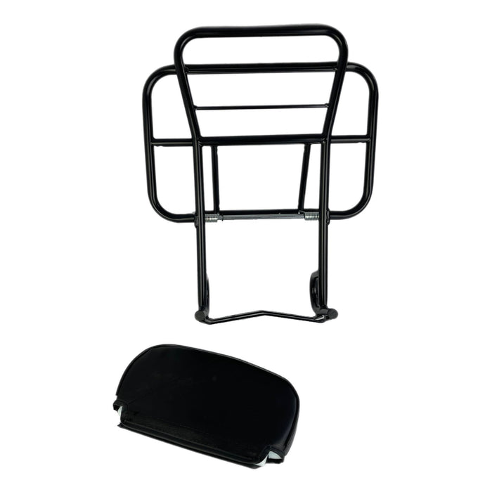 Royal Alloy GP GT TG Scomadi TL 2 in 1 Backrest & Fold Down Carrier ...