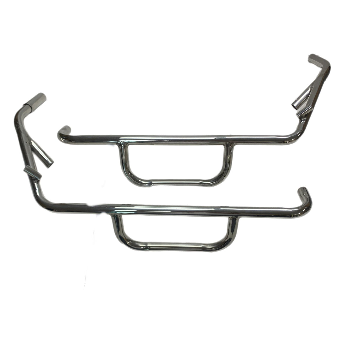 Royal Alloy TG 125-300 Front Crashbars Non Drill - Polished Stainless Steel