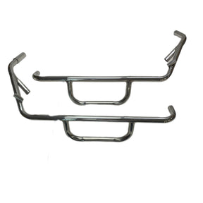 Royal Alloy TG 125-300 Front Crashbars Non Drill - Polished Stainless Steel