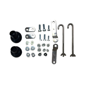 Royal Alloy TG 125-300 Front Crashbars Non Drill - Polished Stainless Steel
