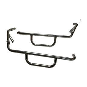 Royal Alloy TG 125-300 Front Crashbars Non Drill - Polished Stainless Steel