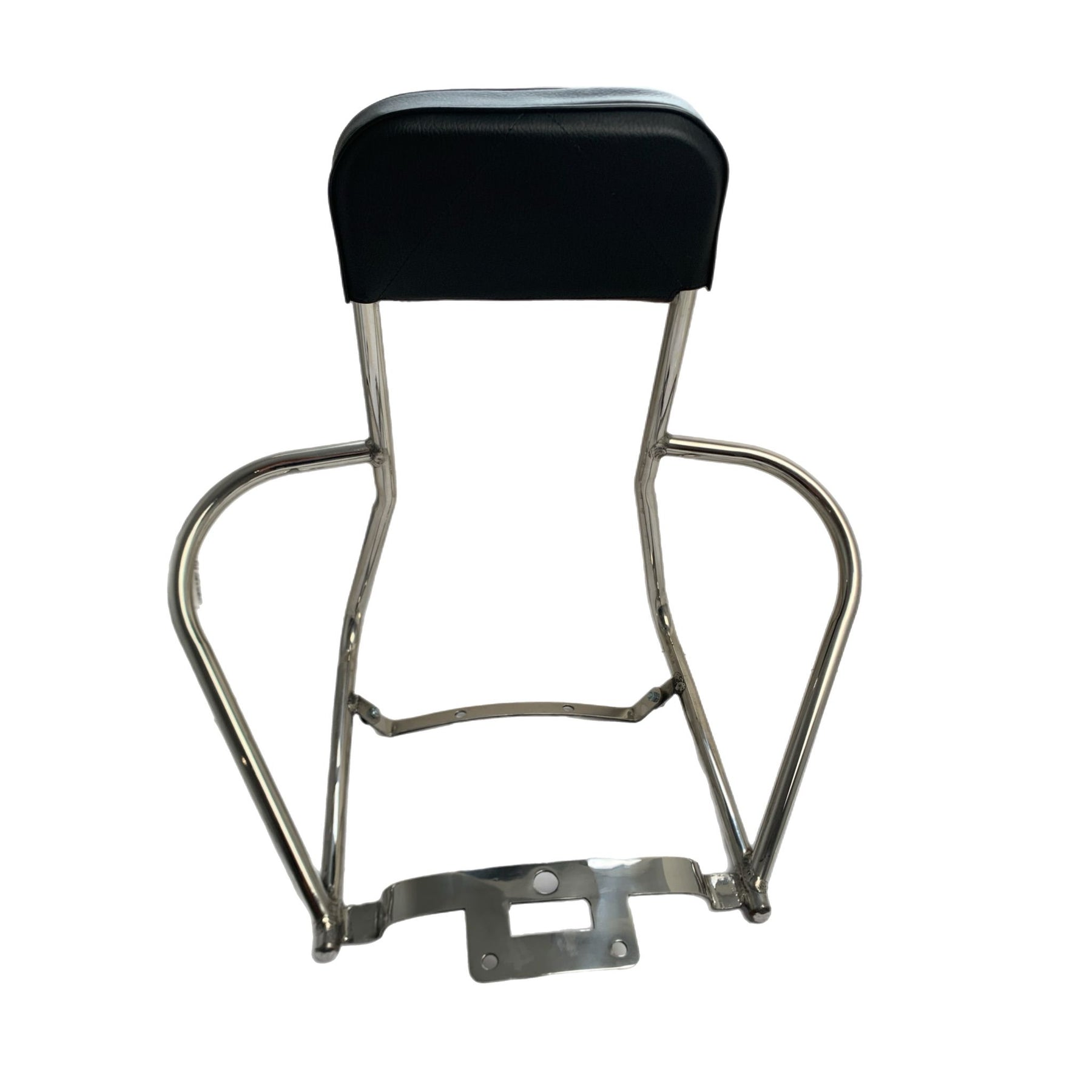 Royal Alloy TG 2 in 1 Backrest Carrier - Polished Stainless Steel