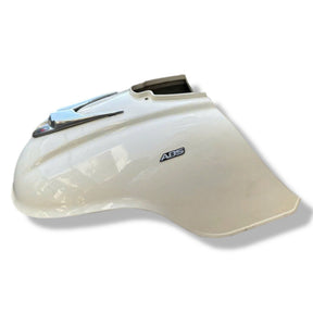 Royal Alloy RA TG 125-300cc Front Mudguard Embellisher - Polished Alloy