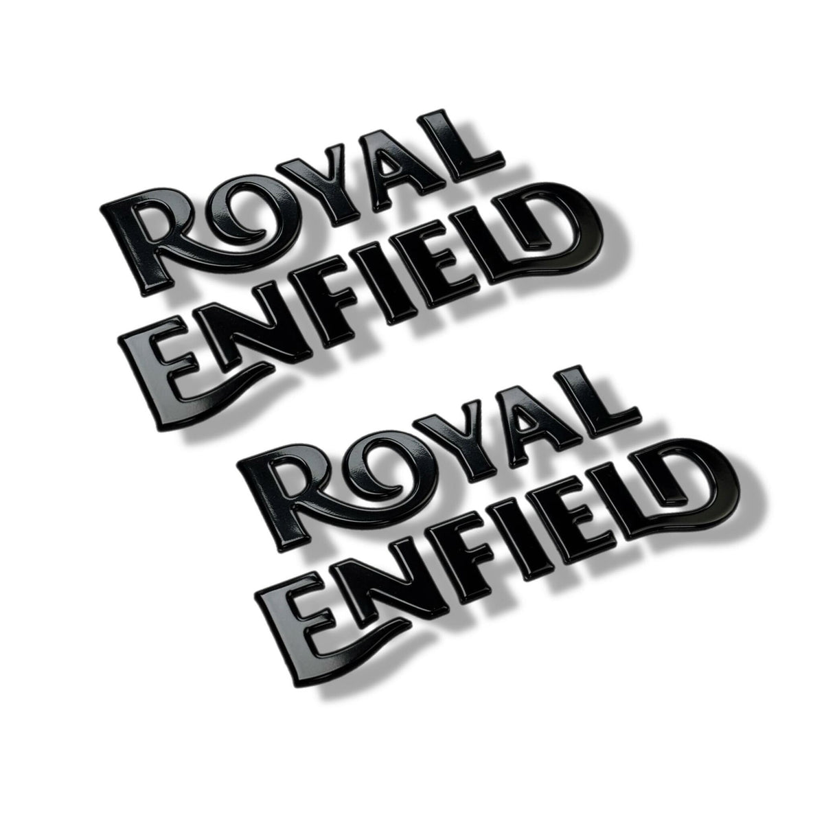 Royal Enfield Fuel Tank Monogram Set - Black