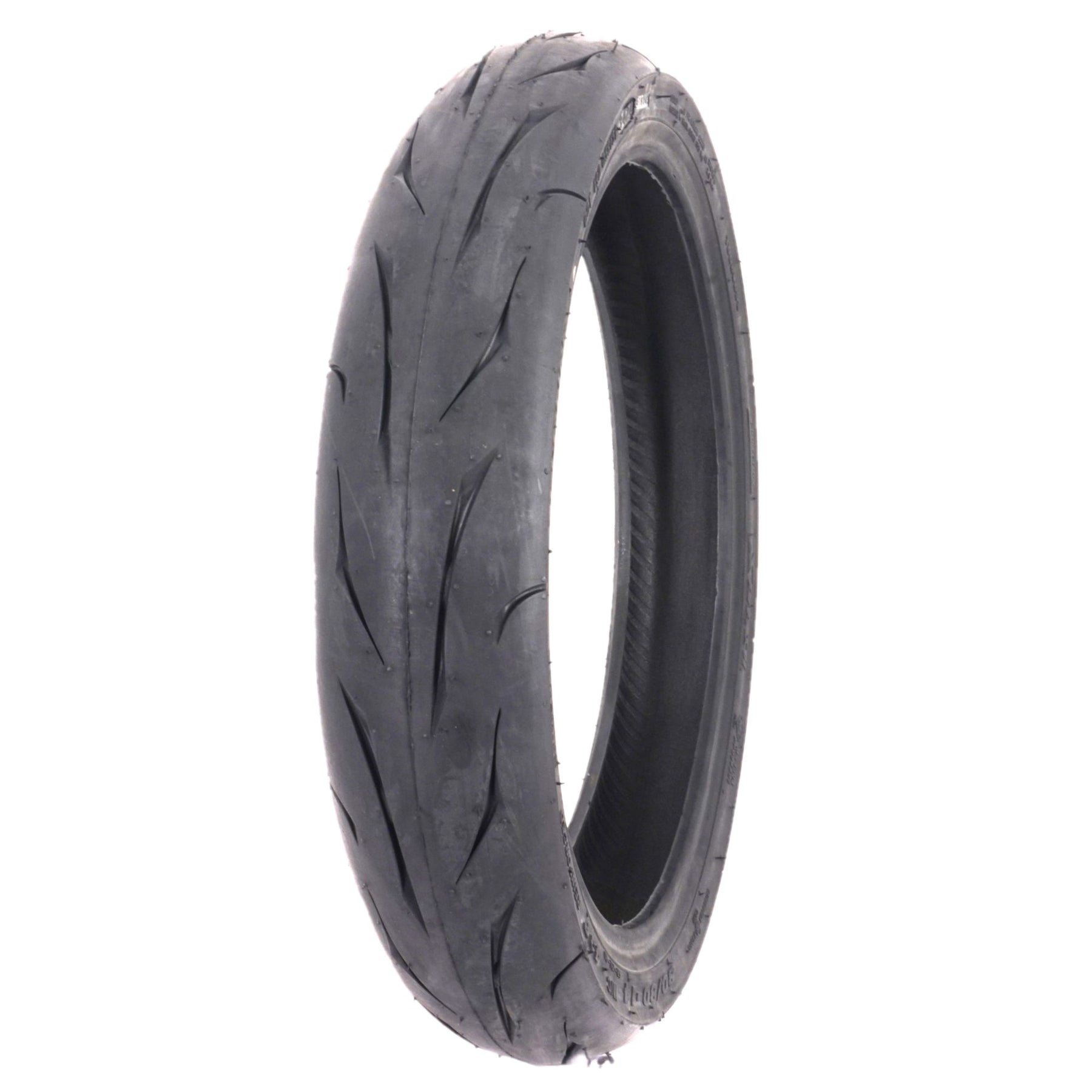 Deli Tyre 80/80-14 Slash Tubeless Scooter Tyre - SB151 Tread Pattern