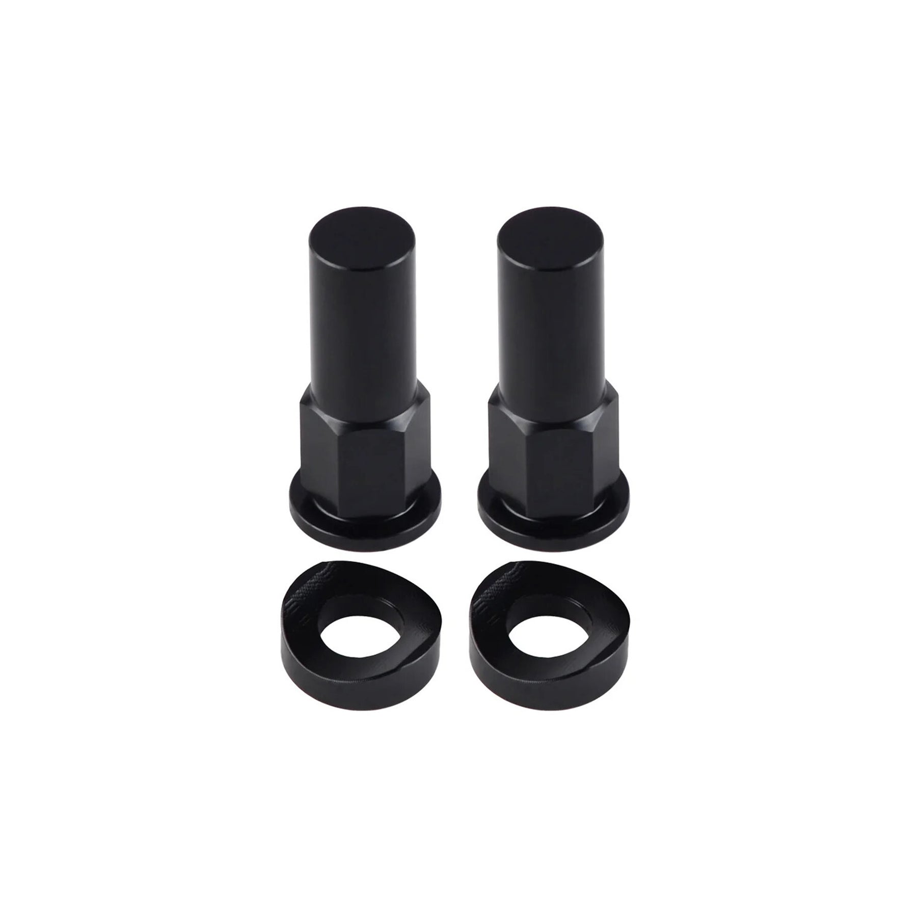 Bike It Rim Lock Nut Kit Black Motocross MX - Beedspeed