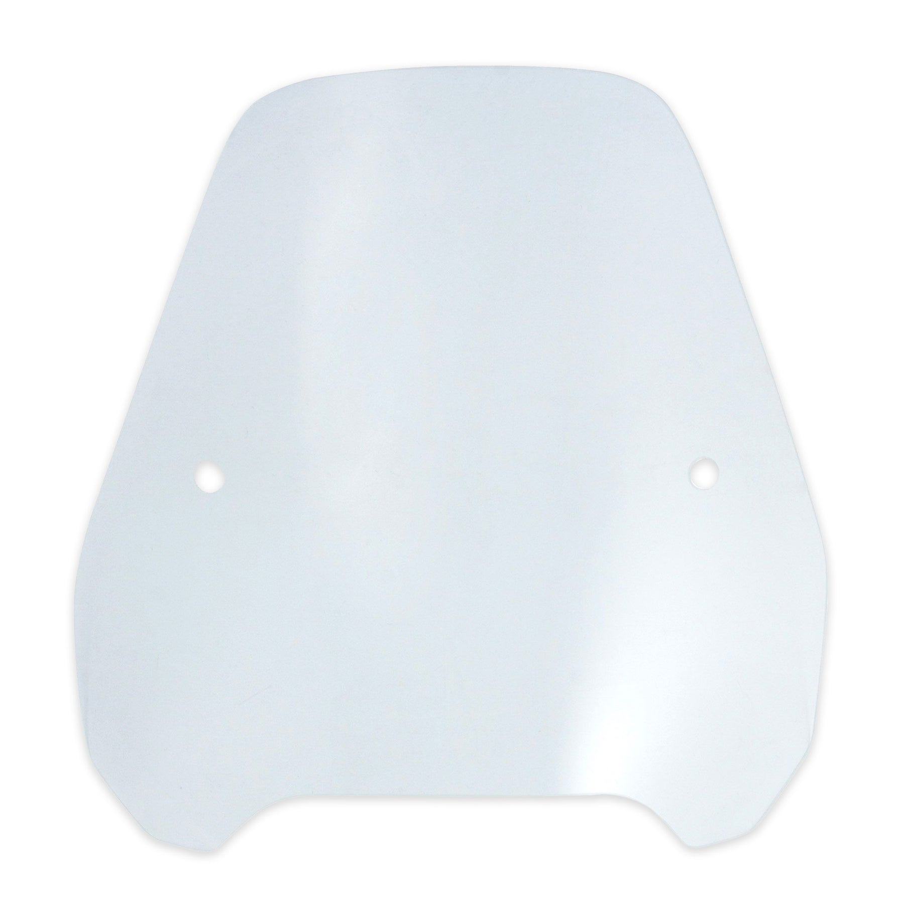 Universal Motorcycle AirBlade Clear Custom Screen With Chrome Fitting Kit