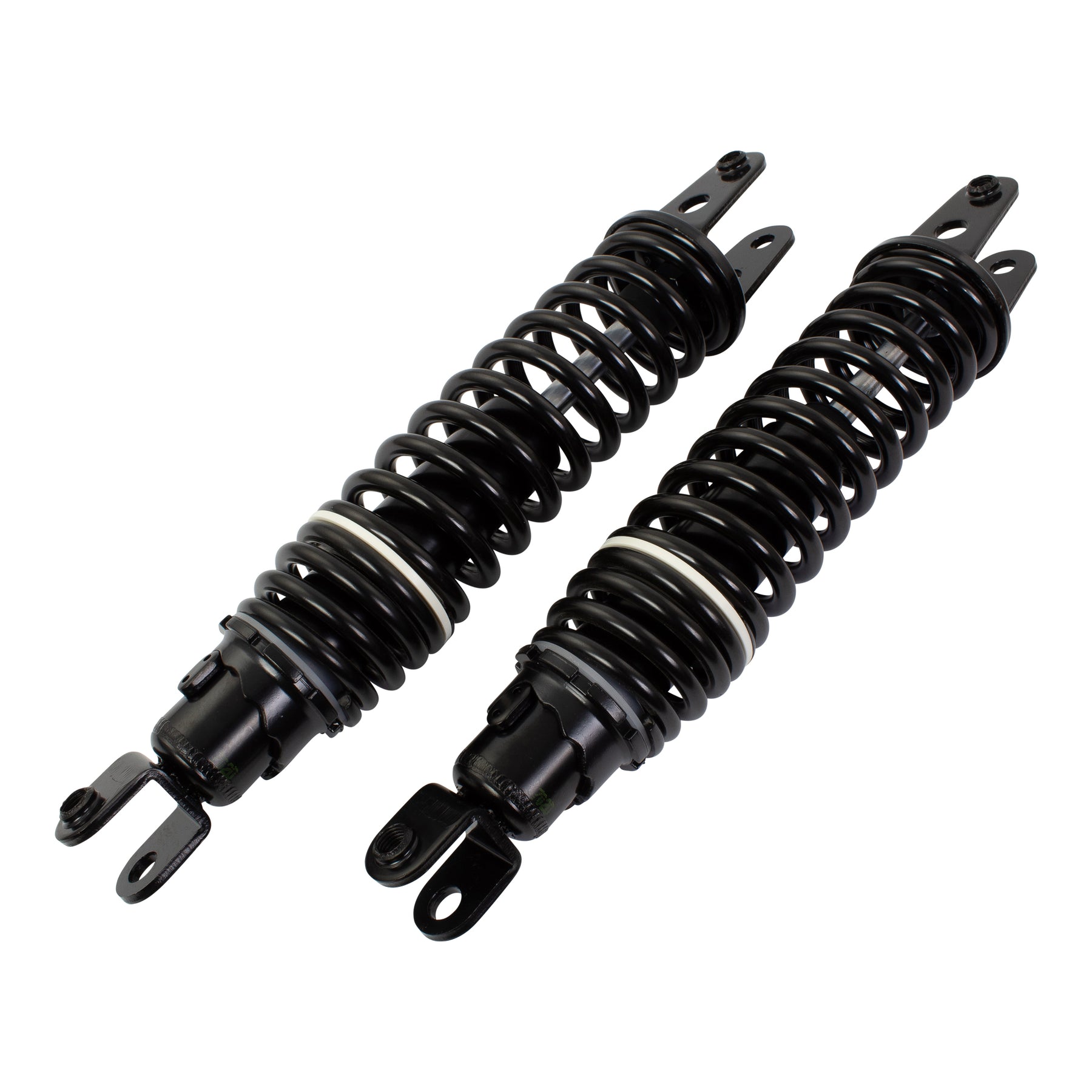 Bike It 325mm Fork-to-Fork Black Twin Shock Absorbers Universal Fit