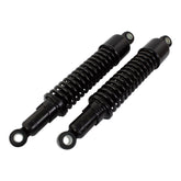 Bike It 320mm Eye-to-Eye Black Twin Shock Absorbers Universal Pair