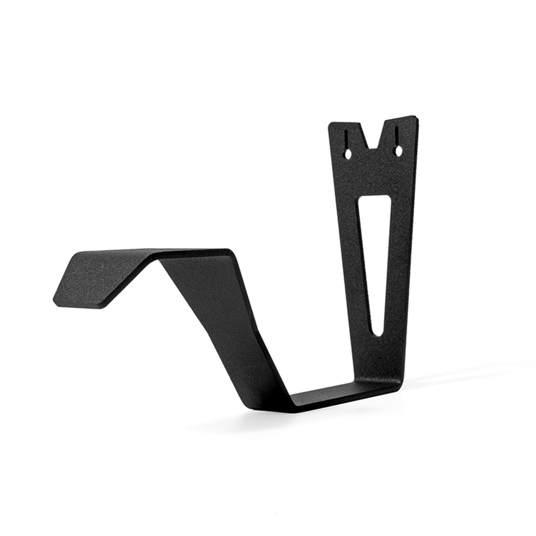 Bike It Wall Mount Helmet Hook Matt Black Motorcycle Storage