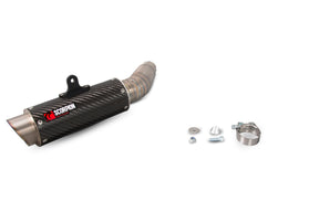 Suzuki GSX-S 1000 F (2015–2020) Scorpion Exhaust RP-1 GP Slip-on - Carbon Fibre