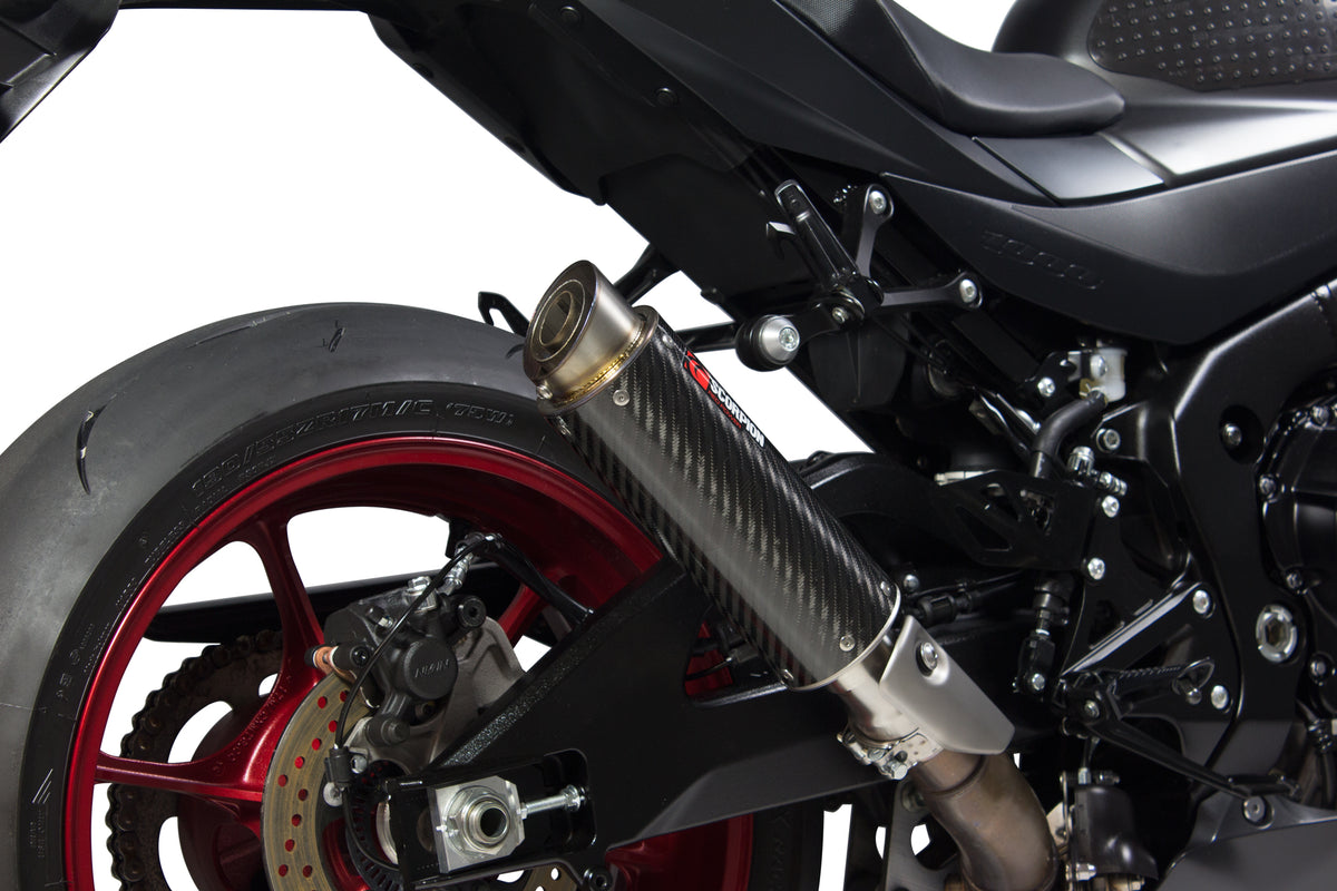Suzuki GSX-R 1000 (2017–2018) Scorpion Exhaust RP-1 GP Slip-on - Carbon Fibre