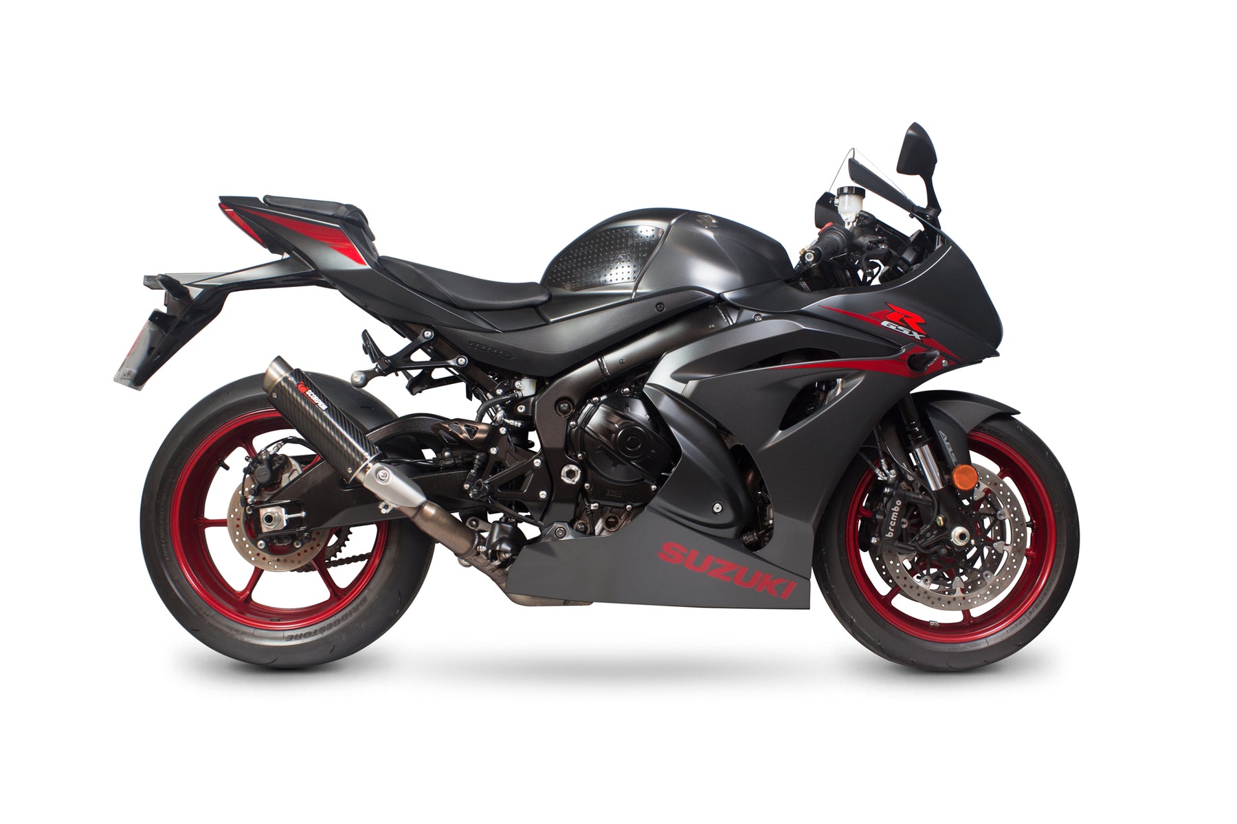 Suzuki GSX-R 1000 (2017–2018) Scorpion Exhaust RP-1 GP Slip-on - Carbon Fibre
