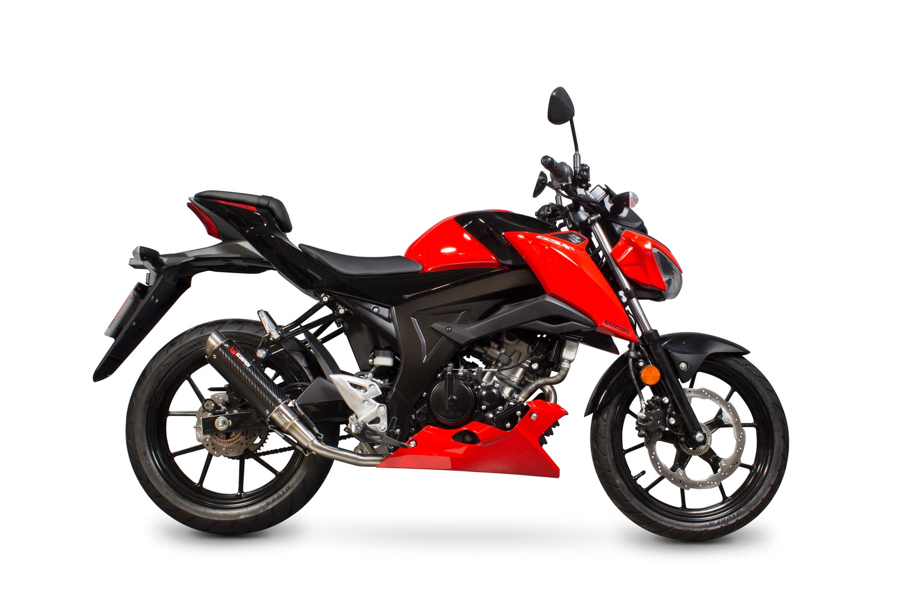 Suzuki GSX-S 125/150 (2017–2021) Scorpion Exhaust RP-1 GP Full System - Carbon Fibre