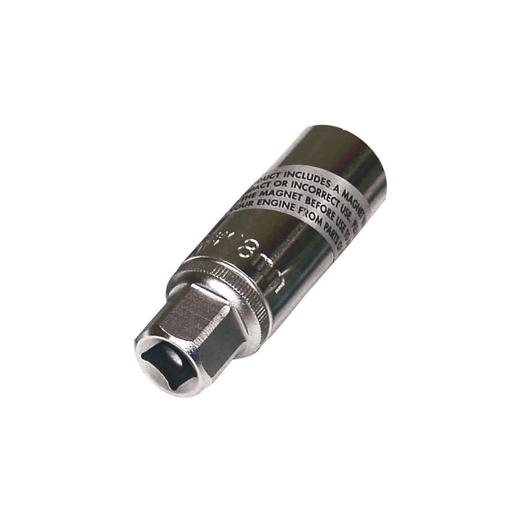 Bike It Spark Plug Socket 18mm Magnetic 3/8in Motorcycle Tool