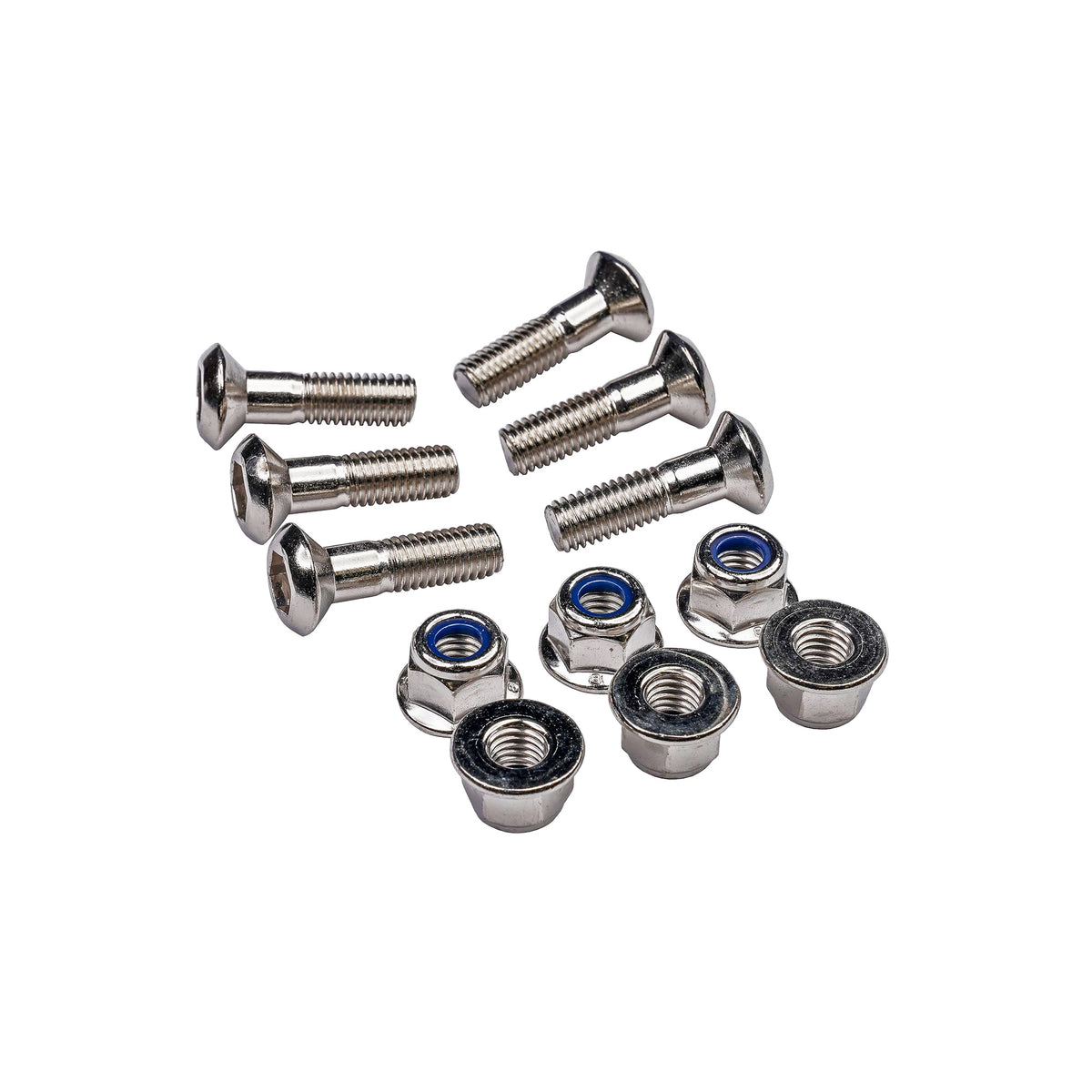 Bike It Sprocket Bolt Nut Kit Carbon Steel M8x25 1.25 (6pcs) Motorcycle