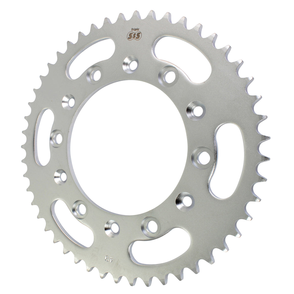 Triple S 210-49 Steel Rear Sprocket 49 Tooth
