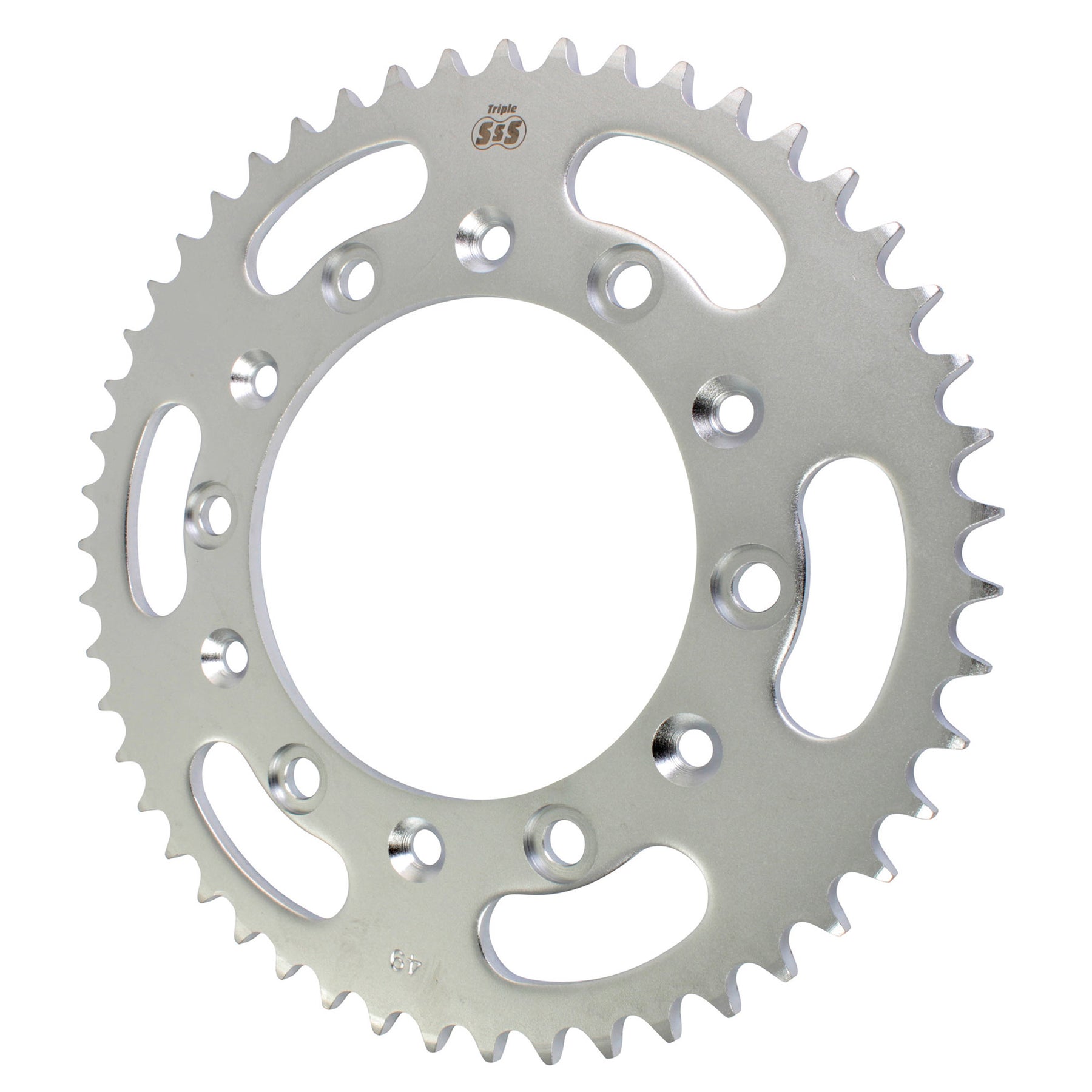 Triple S 210-49 Steel Rear Sprocket 49 Tooth