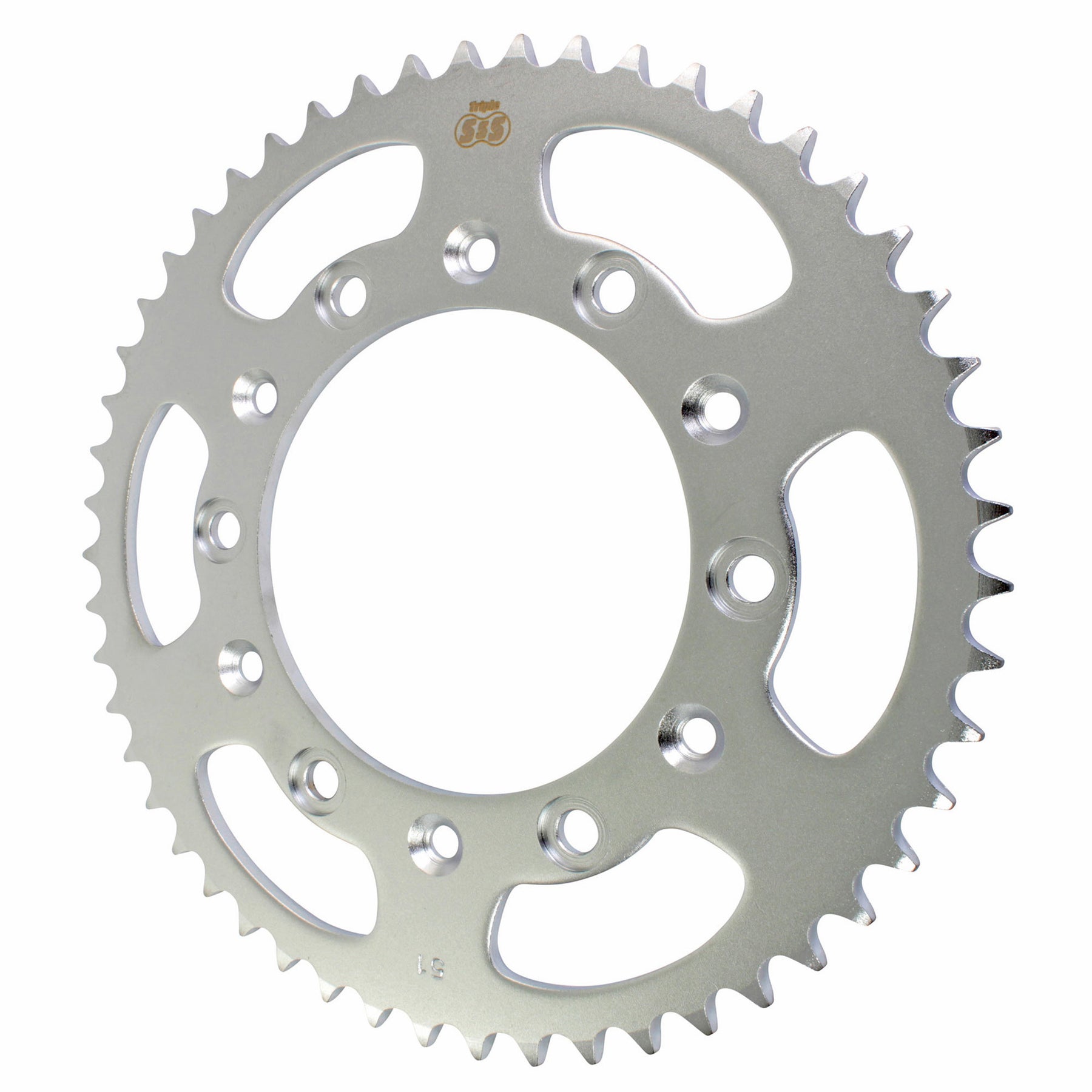 Triple S 210-51 Steel Rear Sprocket 51 Tooth