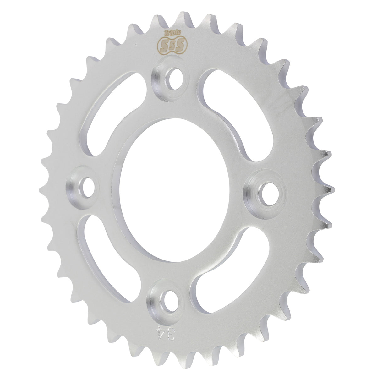 Triple S 212-34 Steel Rear Sprocket 34 Tooth