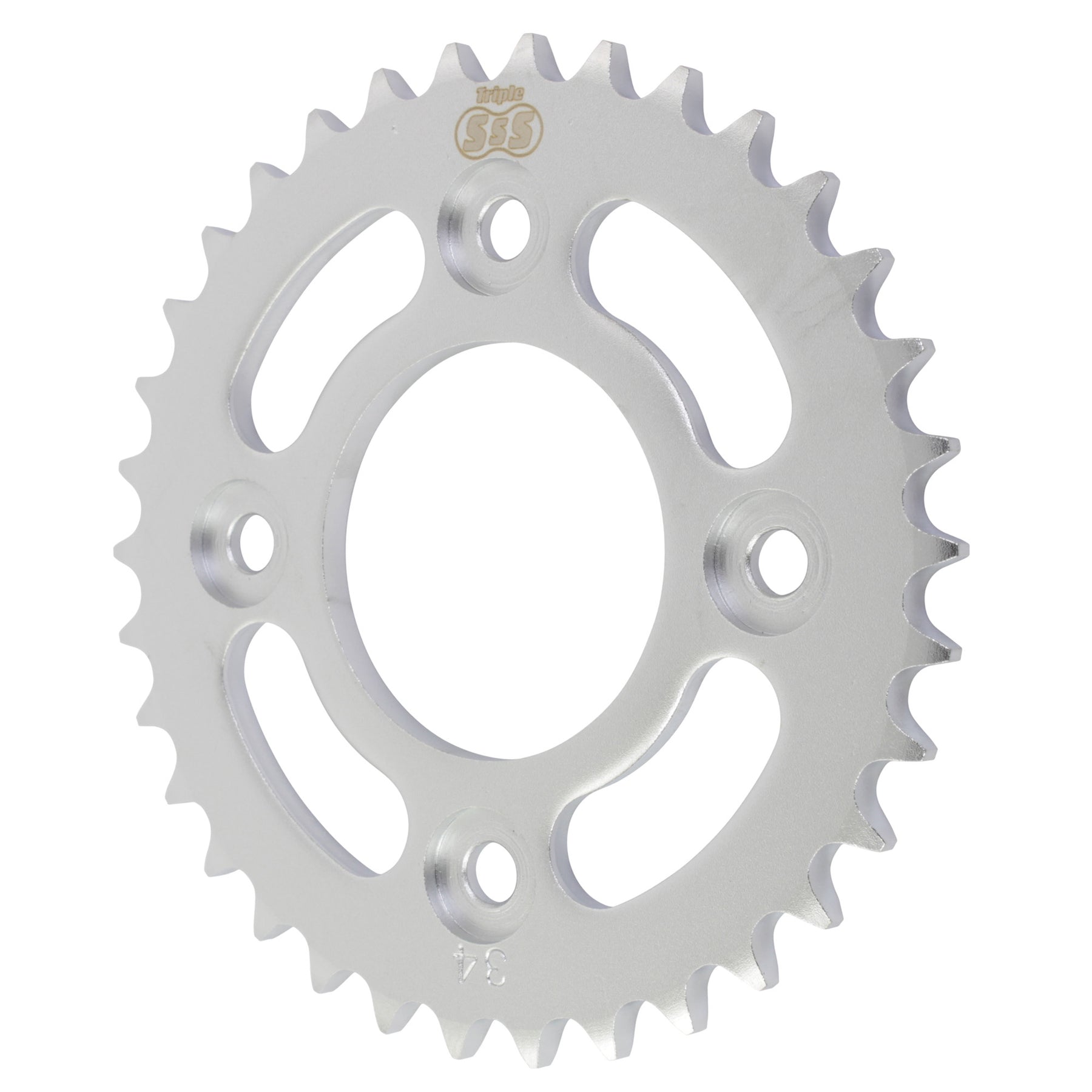 Triple S 212-34 Steel Rear Sprocket 34 Tooth