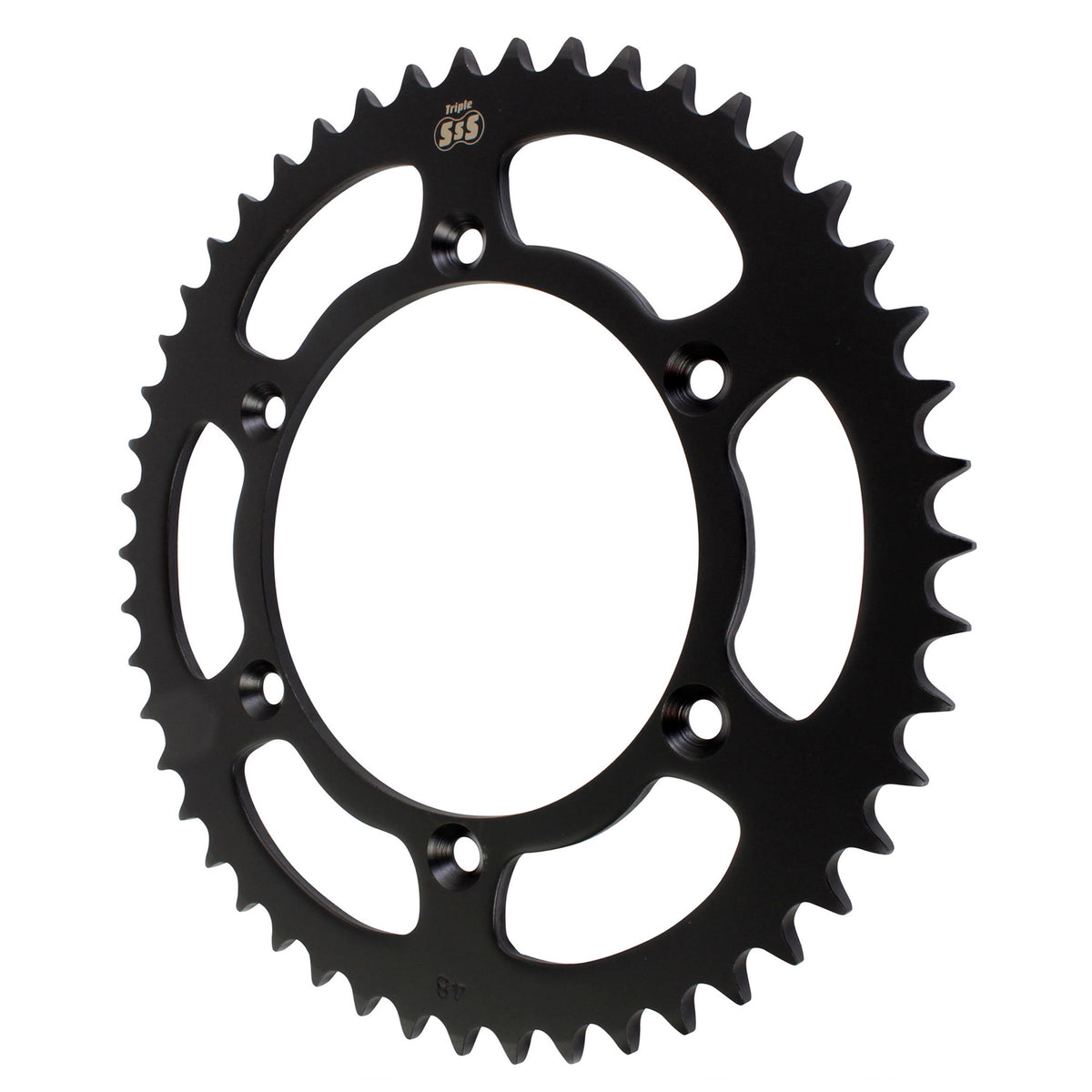 Triple S 251-48 Steel Rear Sprocket 48 Tooth - Beedspeed
