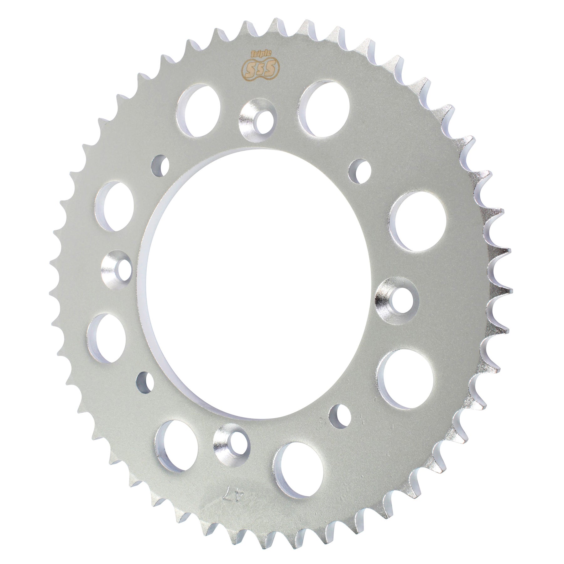 Triple S 798-47 Steel Rear Sprocket 47 Tooth - Beedspeed