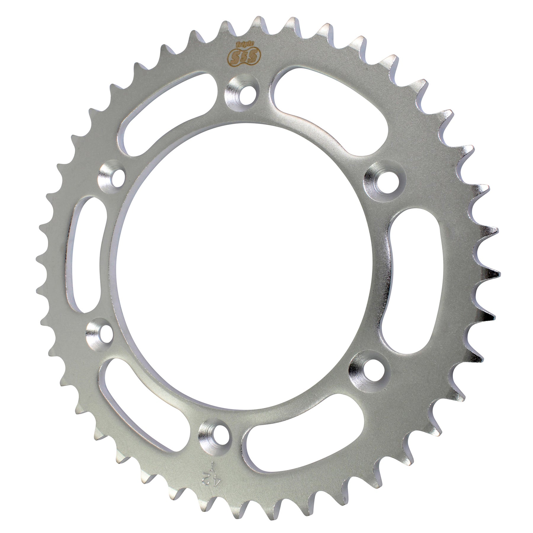 Triple S 897-42 Steel Rear Sprocket 42 Tooth