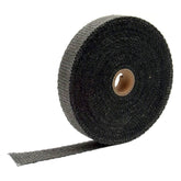Bike It Lava Rock Exhaust Wrap 1in x 50ft Black Motorcycle Heat Wrap MX