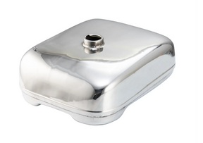 Lambretta LD D 125 150 7L Petrol Fuel Tank - Polished Stainless Steel