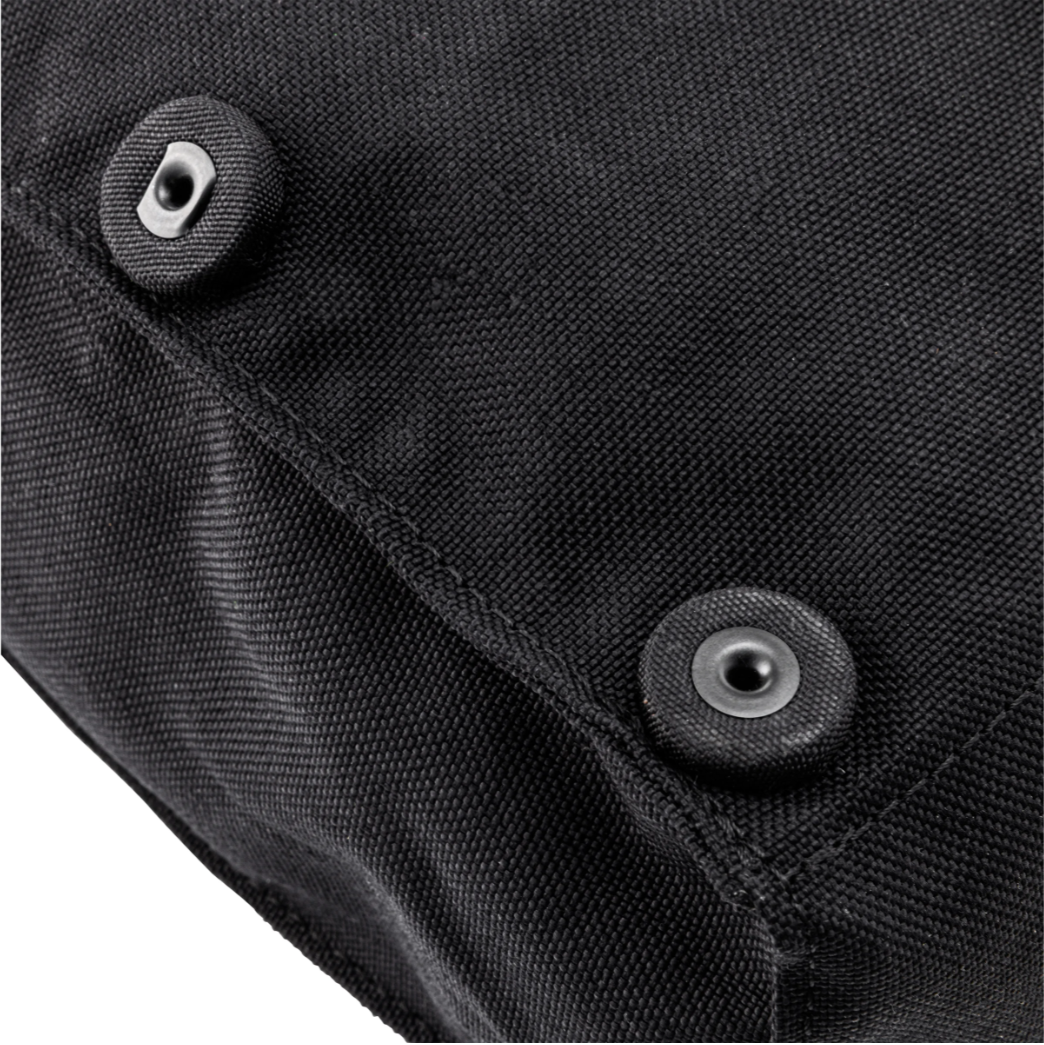 Vespa Lambretta Scooter SIP Classic Magnet Legshield Bag - Black