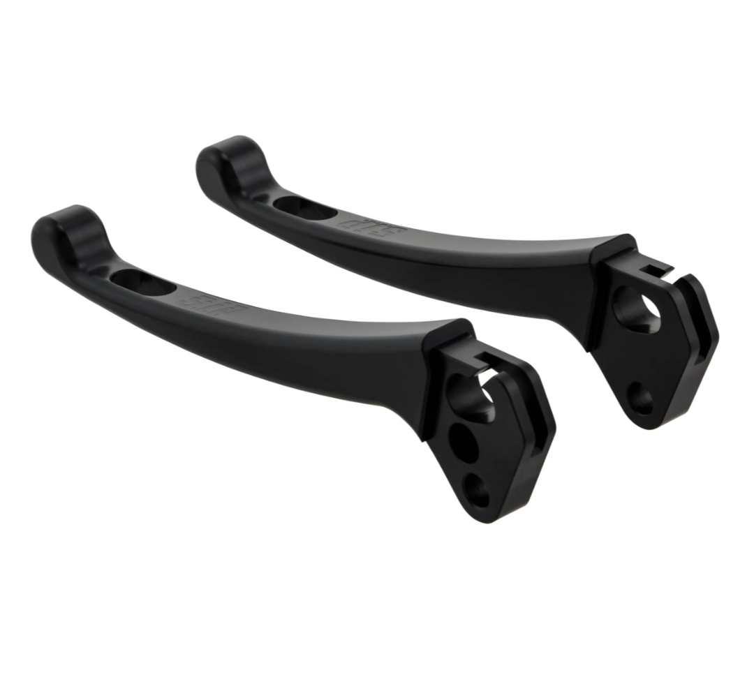 Lambretta Series 3 Li GP SX TV SIP CNC Sport Handlebar Lever Set - Anodised Matt Black