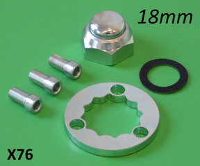 Lambretta S1-3 Li GP DL SX TV CASA PERFORMANCE Rear Hub Nut Locking Kit for X75 Layshaft