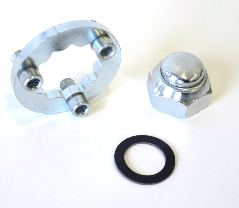 Lambretta S1-3 Li GP DL SX TV CASA PERFORMANCE Rear Hub Nut Locking Kit for X75 Layshaft