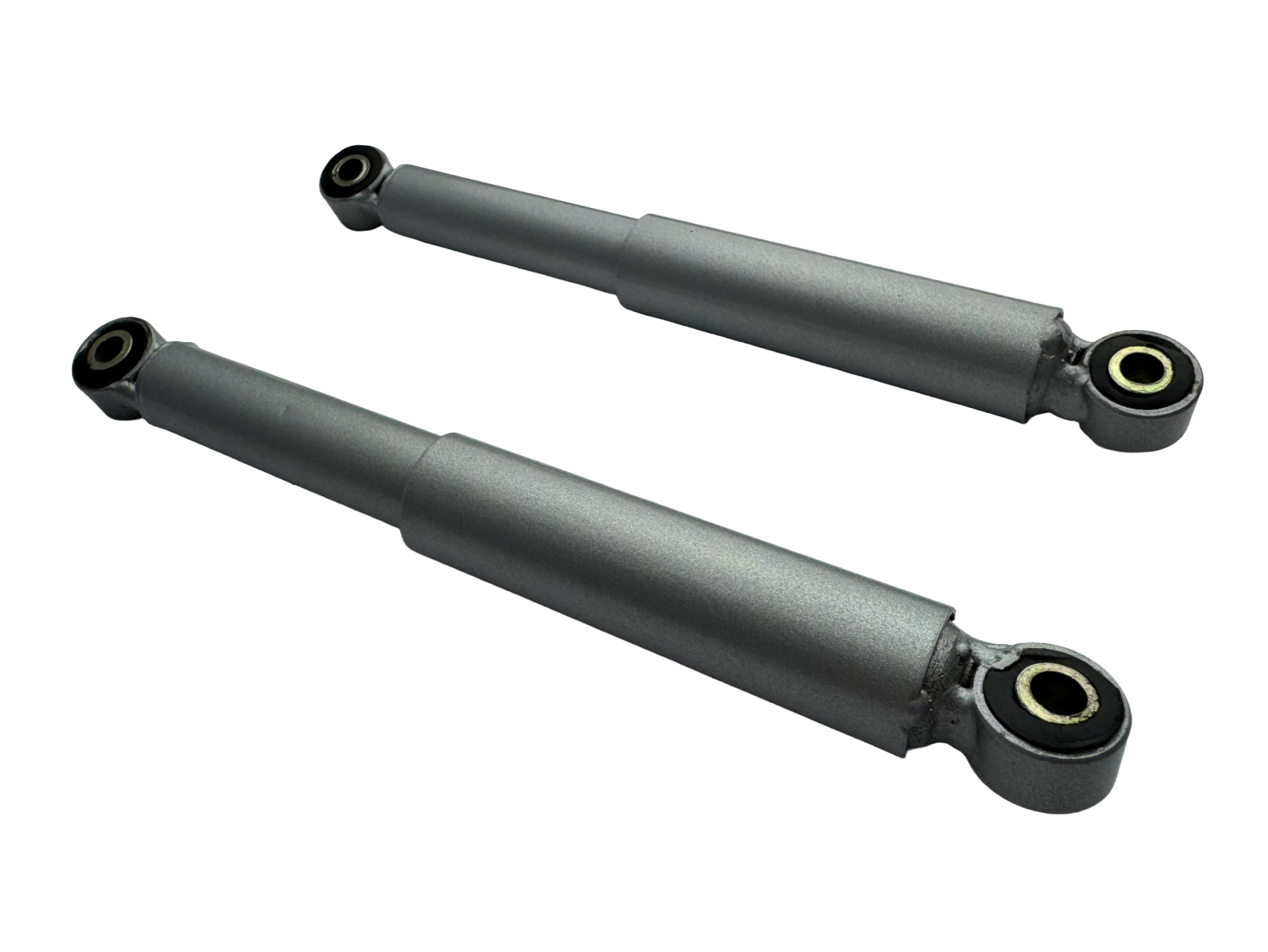 Lambretta Series 1-3 Li GP SX TV Front Dampers Slim Silver - Pair - Beedspeed