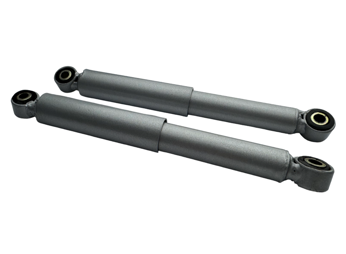 Lambretta Series 1-3 Li GP SX TV Front Dampers Slim Silver - Pair - Beedspeed